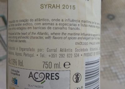 CurraL Atlantis Syrah 2015