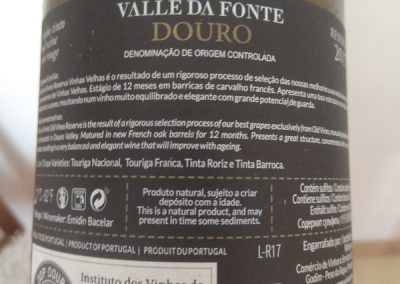 Valle da Fonte Reserva Vinhas Velhas 2017