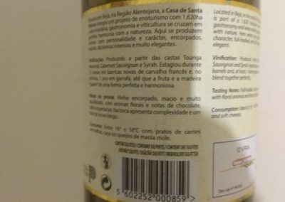 Casa Santa Vitória Grande Reserva 2016
