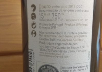 Quinta do Soque Vinhas Velhas 2015